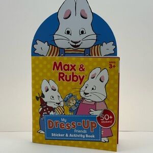 Max & Ruby Dress-Up Friends Sticker & Activity Book - Yellow